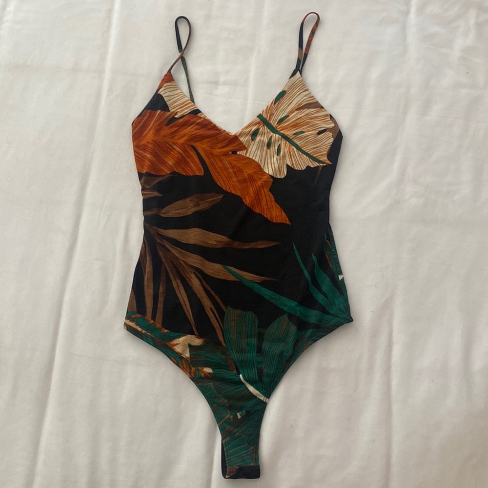 Multicolored bodysuit